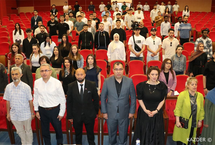 KBÜ'de Haydar Aliyev ve Cumhuriyetin 101. yılı konulu program düzenlendi